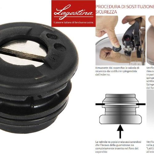 Ricambio Pentola Pressione Valvola di Sicurezza Riarmo Lagostina - immagine 1