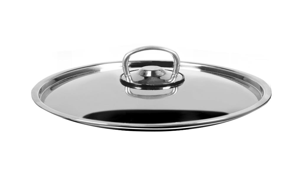 Demeyere 41514 – Coperchio Per Pentola In Acciaio Inox, Adatto Per Pentola Salsa Atlantis 7 1L