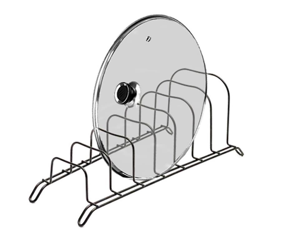 Duo, Set di 3 portacoperchi per armadietto, 19.2 x 3.7 cm, Grigio