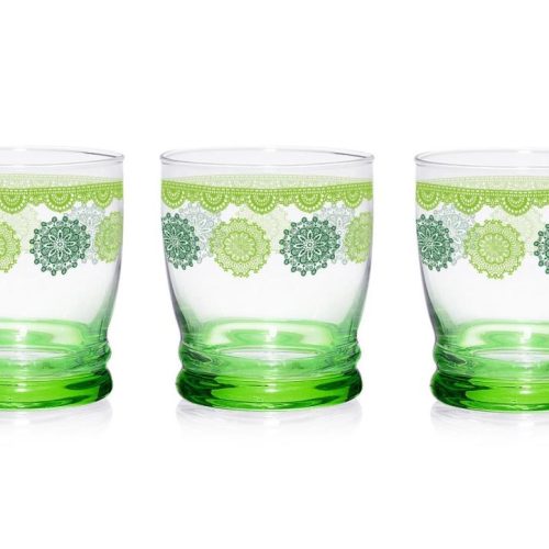 BICCHIERI GIOVE A/3 PERSIA VERDE 340cc M96720 CERVE - immagine 1