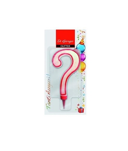 Candela Candelina compleanno scherzo glitter numero ? 11 cm –