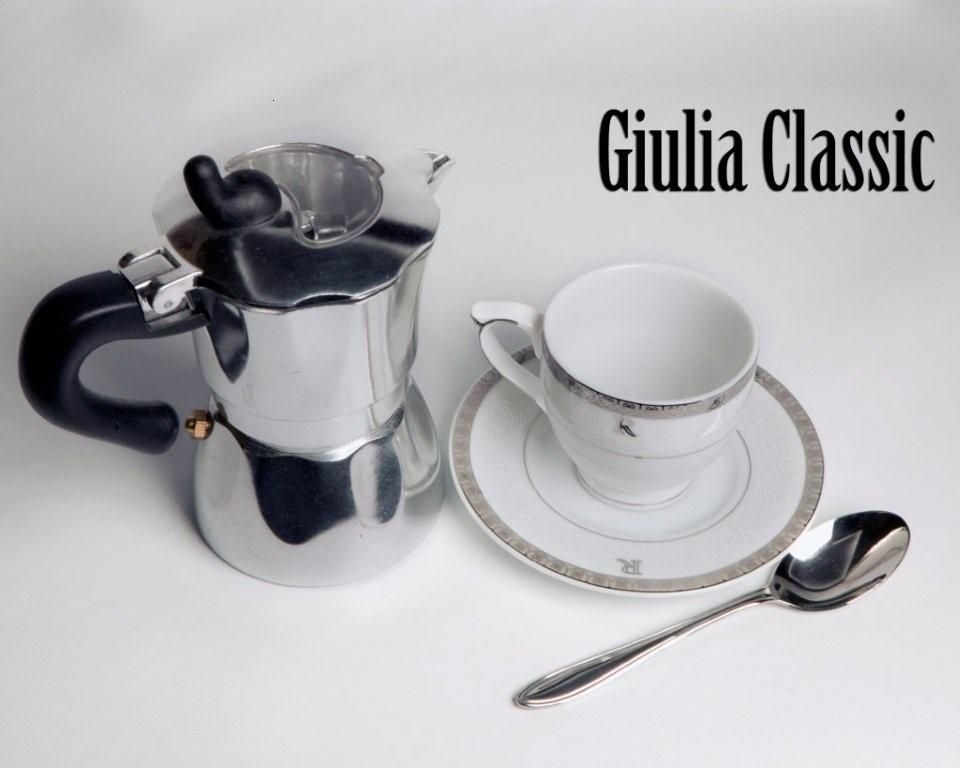 Macchinetta Caffè Caffettiera Dima Giulia Classic 1 Tazza