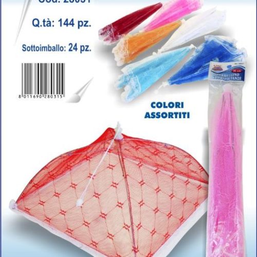 Coprivivande - pietanze a ombrellino 30 cm fat - immagine 1