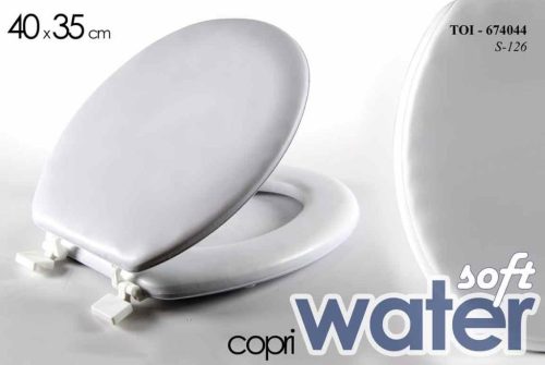 Copriwater Tavoletta WC Soft Universale Bianco 40 x 35 cm –