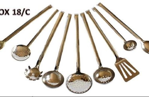 Mestolame rivad mestolo inox 6 cm c gancio - immagine 1