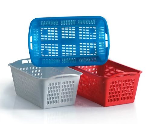 Cesta multiuso grande x vendemmia e pomodoro cesta forata cm 58 x 36 - immagine 1
