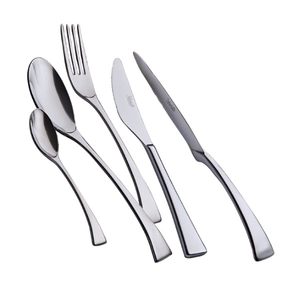 Cucchiai Da Tavola Per Bambini Economy Collection - Acciaio Inox - Confezione Da 12 Pezzi