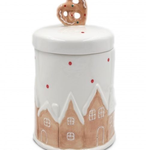 Decorazione Casa Natalizia Biscotto Barattolo Natale 22 x 15 cm - immagine 1