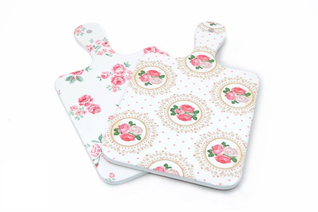 1 Pezzo Mattonella Sottopentola da Cucina Tagliere Disponibile in 2 Decori