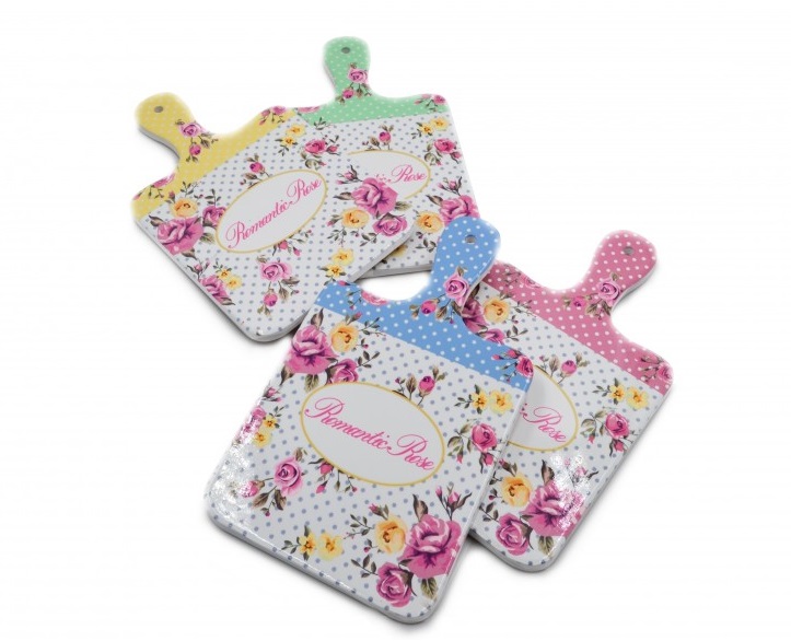 1 Mattonella Sottopentola Tagliere da Cucina 17 x 25 cm 4 Colori