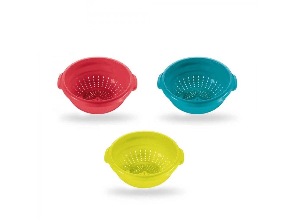 2 Pezzi Colapasta Snodato In Plastica - Colino Regolabile Per Pentole, Adatto Per Pasta E Verdure, Colore Blu, Pratico E Salvaspazio