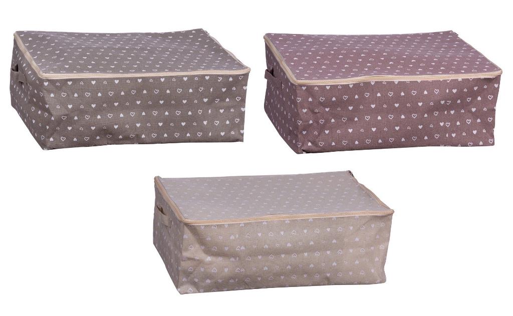 1 Pezzo Scatola Armadio Organizer Istan in Tessuto 42 x 34 x 20 cm 3 Colori