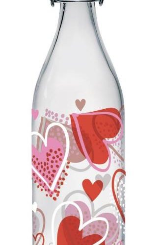 BOTTIGLIA ERMETICA LORY 1lt HEART TO HEART M99390 - immagine 1