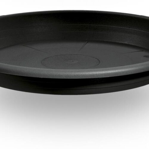 Sottovaso per Vaso da Giardino Verona Antracite 47 cm Veca - immagine 1