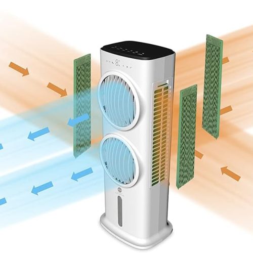 Raffrescatore Evaporativo con Doppia Ventola Power Double Wind Macom - immagine 2