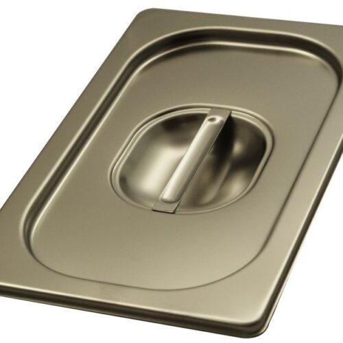 Coperchio per Contenitore Gastrò Sovrapponibile in Acciaio Inox 26,5 x 16 cm - immagine 1