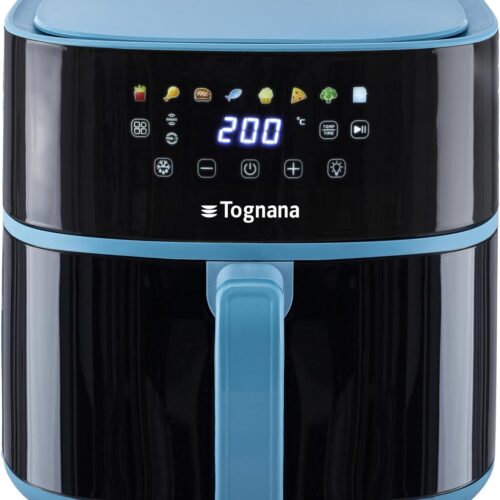 Friggitrice ad Aria Luce Led Iridea Colore Zucchero Capacità 8 Litri Tognana - immagine 3