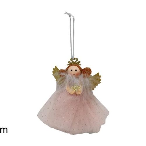 1 Pezzo Decorazione Casa Albero di Natale Angioletto 10 cm - immagine 1