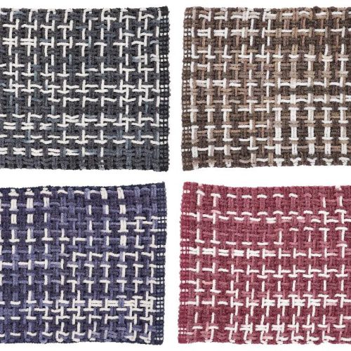1 Pezzo Tappeto Casa Bagno in Ciniglia Charles 45 x 75 cm 4 Colori - immagine 1