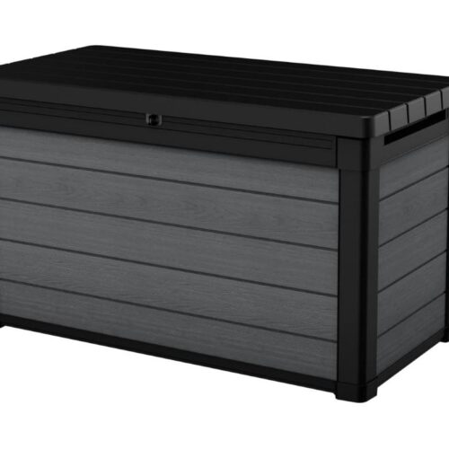 Baule Multiuso Portaoggetti Cortina Grafite 380 Litri 123 x 62 x 70 cm Keter - immagine 1