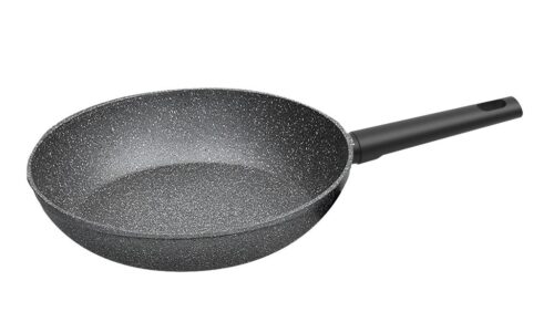 Padella Antiaderente Ø24cm In Alluminio Riciclabile - Per Inductione, Senza Metalli Pesanti, Grigio - Foto 7