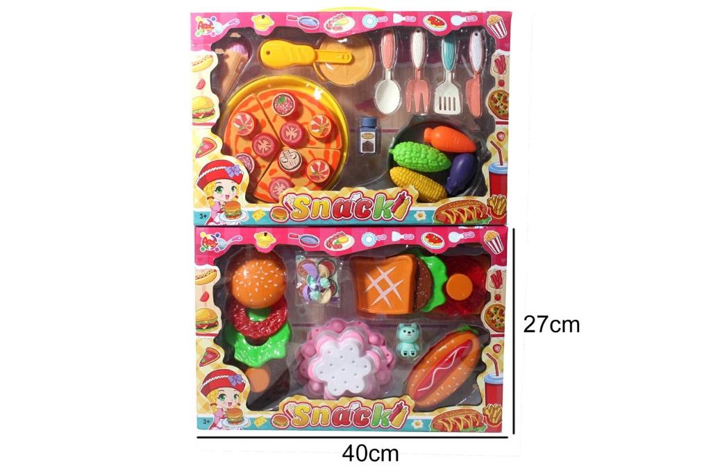 1 Pezzo Giocattolo Giochi Set Snack Completo 2 Modelli