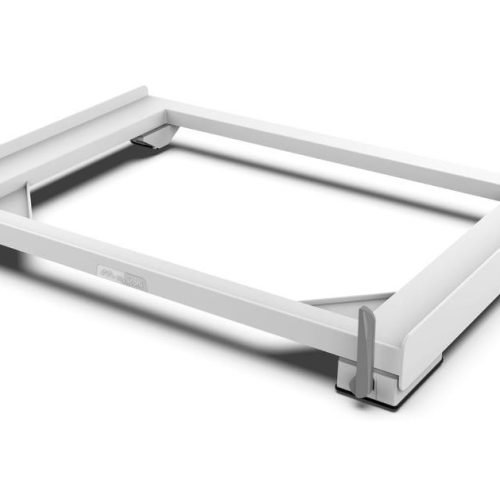 Base Asciugatrice Lavatrice Slim Bianca 60 x 47 cm Meliconi - immagine 1