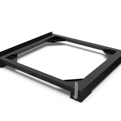 Base Lavatrice Asciugatrice Move Black Nero Meliconi - immagine 1