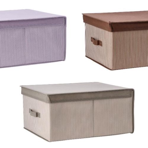 1 Pezzo Contenitore Box Abiti Scatola in TNT Faye 50 x 40 x 25 cm 3 Colori - immagine 1