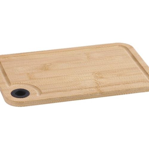 TAGLIERE BAMBOO C/BORDO RACCOGLISUGO 25x16cm 119012 AD - immagine 1