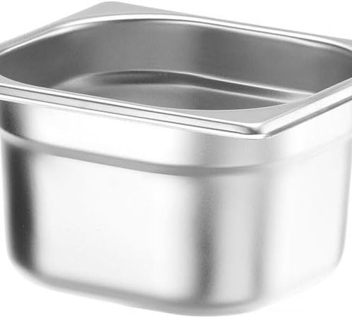GASTRONORM CONTENITORE INOX 1/6 H. 150mm GNP16150 AGNELLI - immagine 1