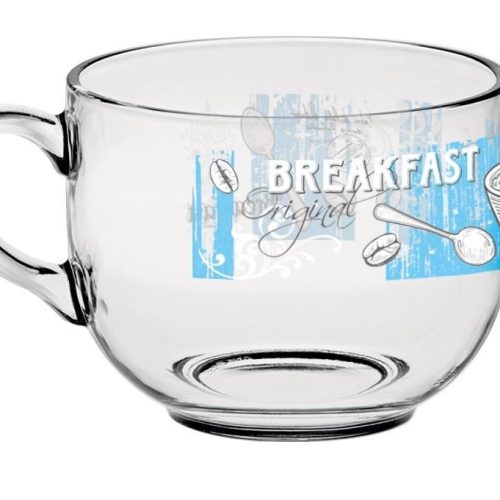 TAZZONE LATTE VETRO JUMBO ORIGINAL MILK M88090 700 cc CERVE - immagine 1