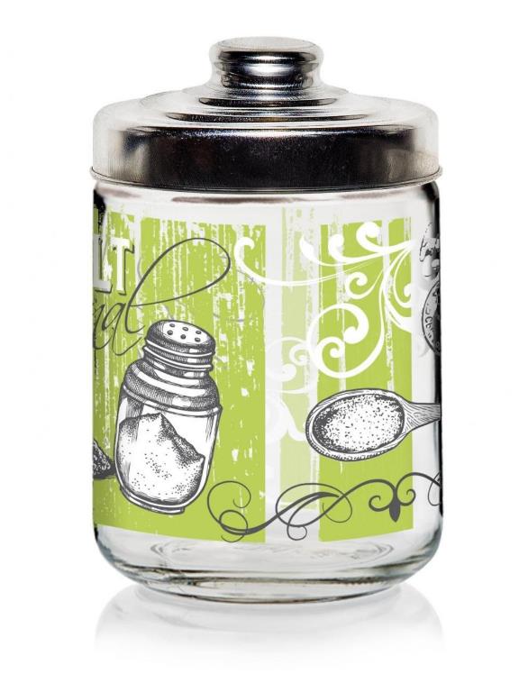 Barattolo da Cucina in Vetro con Tappo in Alluminio Original Sale