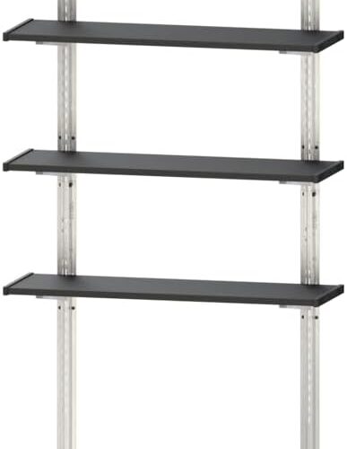 Keter Scaffale per Casetta da Giardino 100 cm, Realizzato in Metallo Compatibile con Casette, 70x30 cm - immagine 1