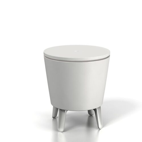Keter Tavolino Cool Bar Portaghiaccio Bianco 49,5 x 84,5 x 49,5 Cm - immagine 3