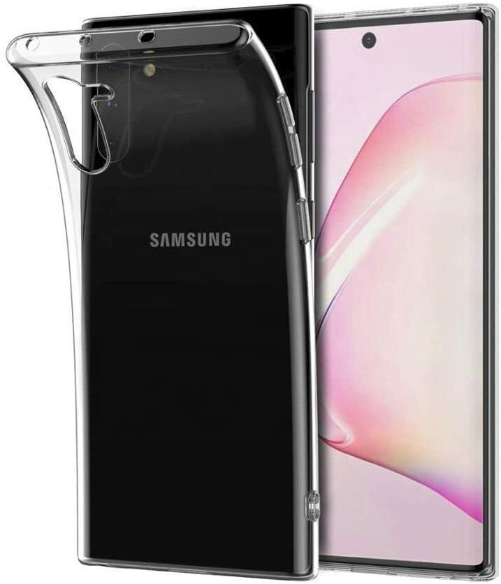 Cover-Custodia-per-Samsung-Galaxy-Note-10-Trasparente-in-TPU-Slim-Antiscivolo-164630921999
